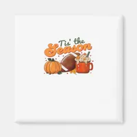 Tis The Season Football Mug Autumn Design Magnet