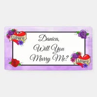 Marry Me | Proposal Banner