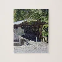 Clarkson Covered Bridge Alabama  Jigsaw Puzzle