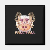 It’s Fall Y’all Pumpkin Halloween Cat Autumn Magnet