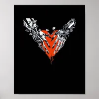 Holding Heart Classic Poster