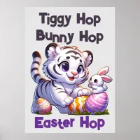 Easter hunt with Bunny Hop and Tiggy Hop | Poster