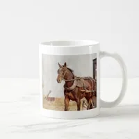 Kalona, Iowa Amish Horse and Buggy Coffee Mug