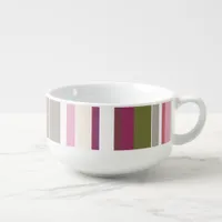 Modern New Season Stripes Soup Mug