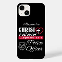 Christ Follower Disguised As A Police Officer Case-Mate iPhone 14 Case