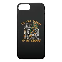 Halloween Creepy Season The Season To Be Creepy iPhone 8/7 Case