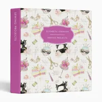 Sewing Projects Patterns Organizer Binder