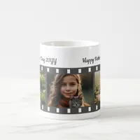 Three Picture Photo Roll Father's Day Coffee Mug