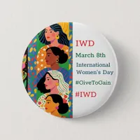 International Women's Day | IWD #GivetoGain Button