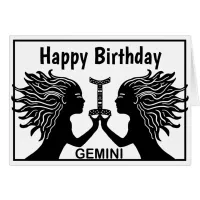 Gemini Hand Drawn Art