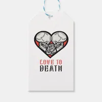Aesthetic Valentines Till Death Do Us Part Gift Tags