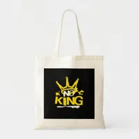 No King Vintage Style Tote Bag