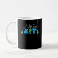 Let's Get Lit Christmas Classic Coffee Mug