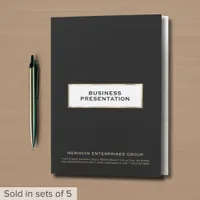 Stylish Professional Presentation Folder