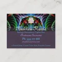 Fractal Mandala Arts Big Business card