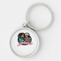 Till Death Do Us Part Valentine Art – Spooky Cute  Keychain