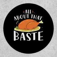 All About That Baste Minimal Design Patch