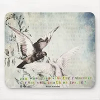 Spring Birds Mouse Pad