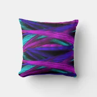 Abstract Art Brushstrokes Throw Pillow