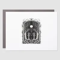 Goblincore Fantasy Gate To  Classic Car Magnet