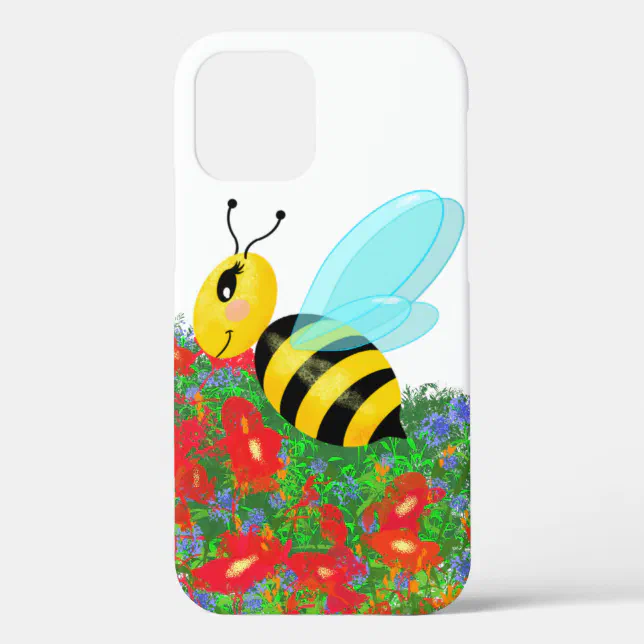 happy bee iPhone 12 pro case