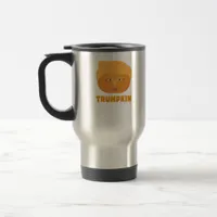 Trumpkin Pumpkin Funny Halloween Design Classic Travel Mug