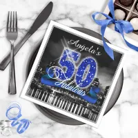 City Lights Fabulous Fifty ID191 Paper Napkins