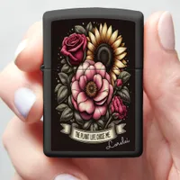 The Plant Life Chose Me Green Thumb Statement Zippo Lighter