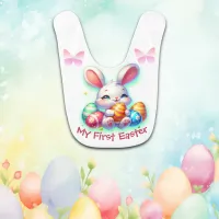 My First Easter for Girls | Baby Bib