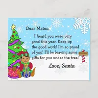 Postcards from Santa: Holiday Ethnic Elf