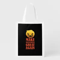 Trumpkin Make Halloween Great Again – MAGA Pumpkin Grocery Bag