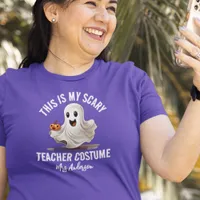 This is My Scary Teacher Costume Custom T-Shirt