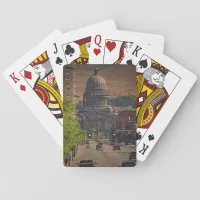 State Capital  in Boise, Idaho Poker Cards