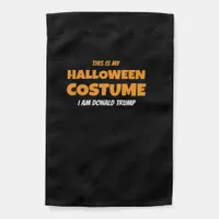 Halloween Donald  Costume Trumpkin Ideas Classic Garden Flag