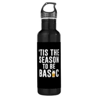 Tis The Season Basic Stainless Steel Water Bottle