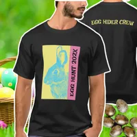 Colorful Retro Official Egg Hunt Crew Easter T-Shirt