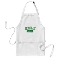 Kale Psych Not So Much Funny Veggie Slogan Adult Apron