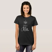 Old Hollywood B & W Chandelier Sweet 16 ID1108 T-Shirt