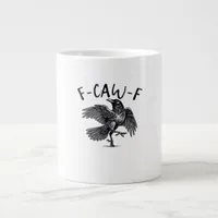 F-Caw-F Essential Retro Classic Giant Coffee Mug
