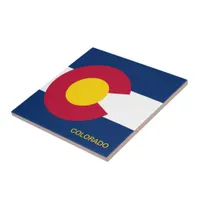 Colorado State Flag Tile