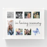 Memorial Photo Collage Remembrance Keepsake Paperweight