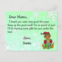 Postcards from Santa: Holiday Ethnic Elf