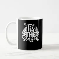Tis Season To Careful - Retro Vintage Style Coffee Mug