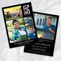 Graduation Party Multi Photo  Invitation