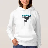 F-Caw-F Classic Creative Casual Hoodie