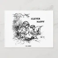 Clever Nappy Postcard
