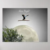 Poster - Gymnasts Aim High