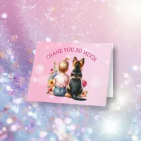 Baby Shower Thank You  Card