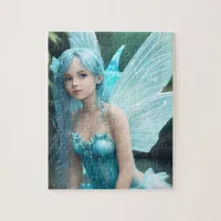 Beautiful Blue Water Fairy Jigsaw Puzzle