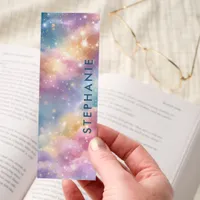 Dreamy Pastel Galaxy Clouds Bookmarks